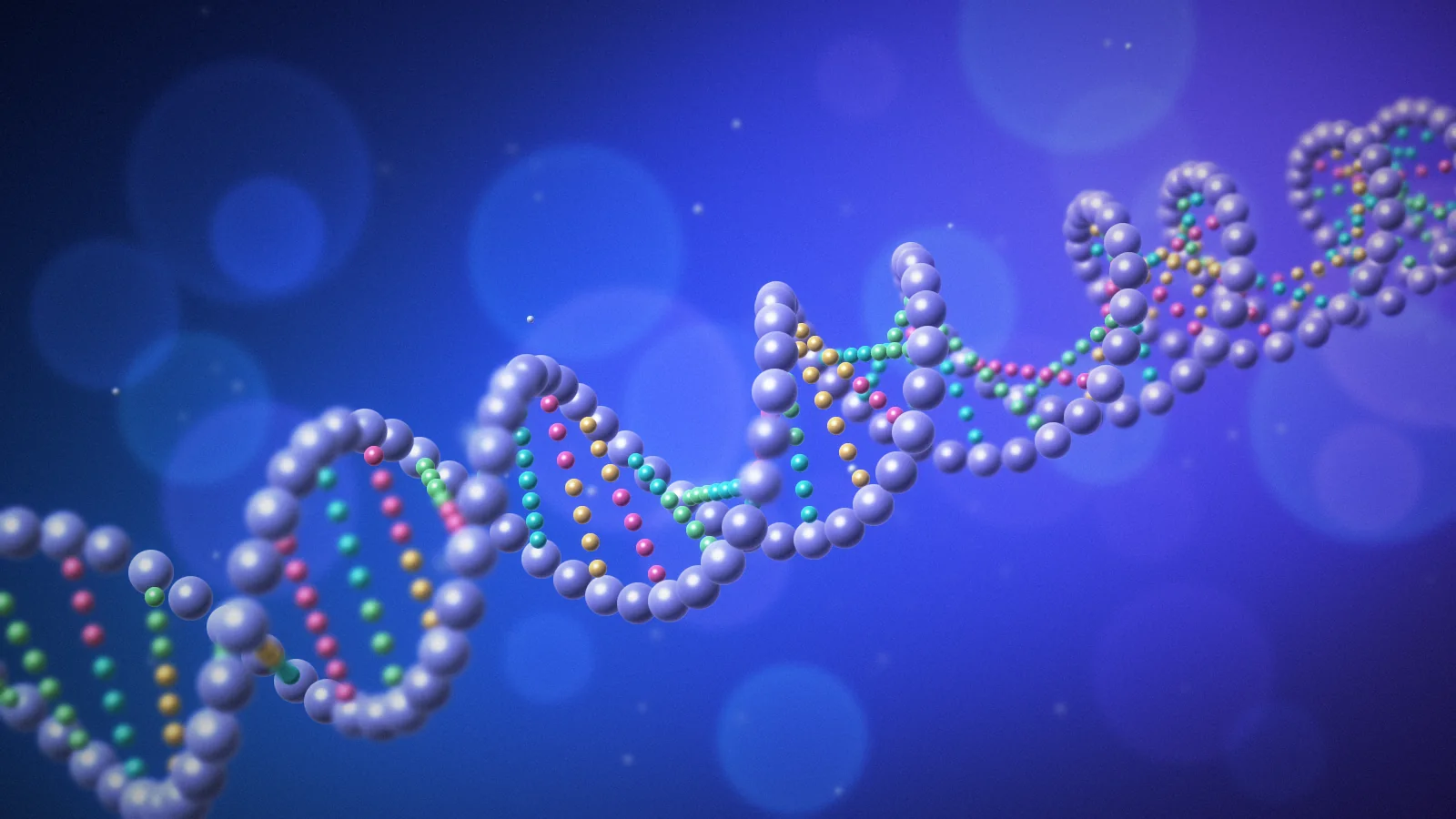 Illustration of a DNA double helix